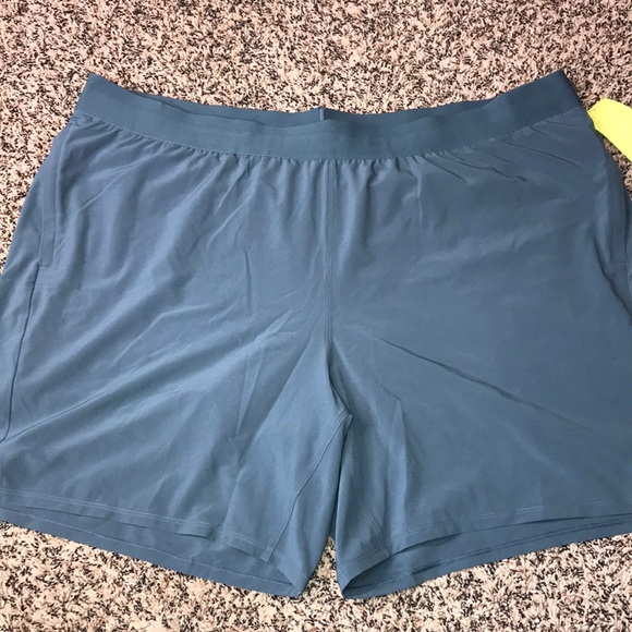 all in motion Other - All In Motion Mens Blue 7” Lined Active Shorts Size 2XL | NWT